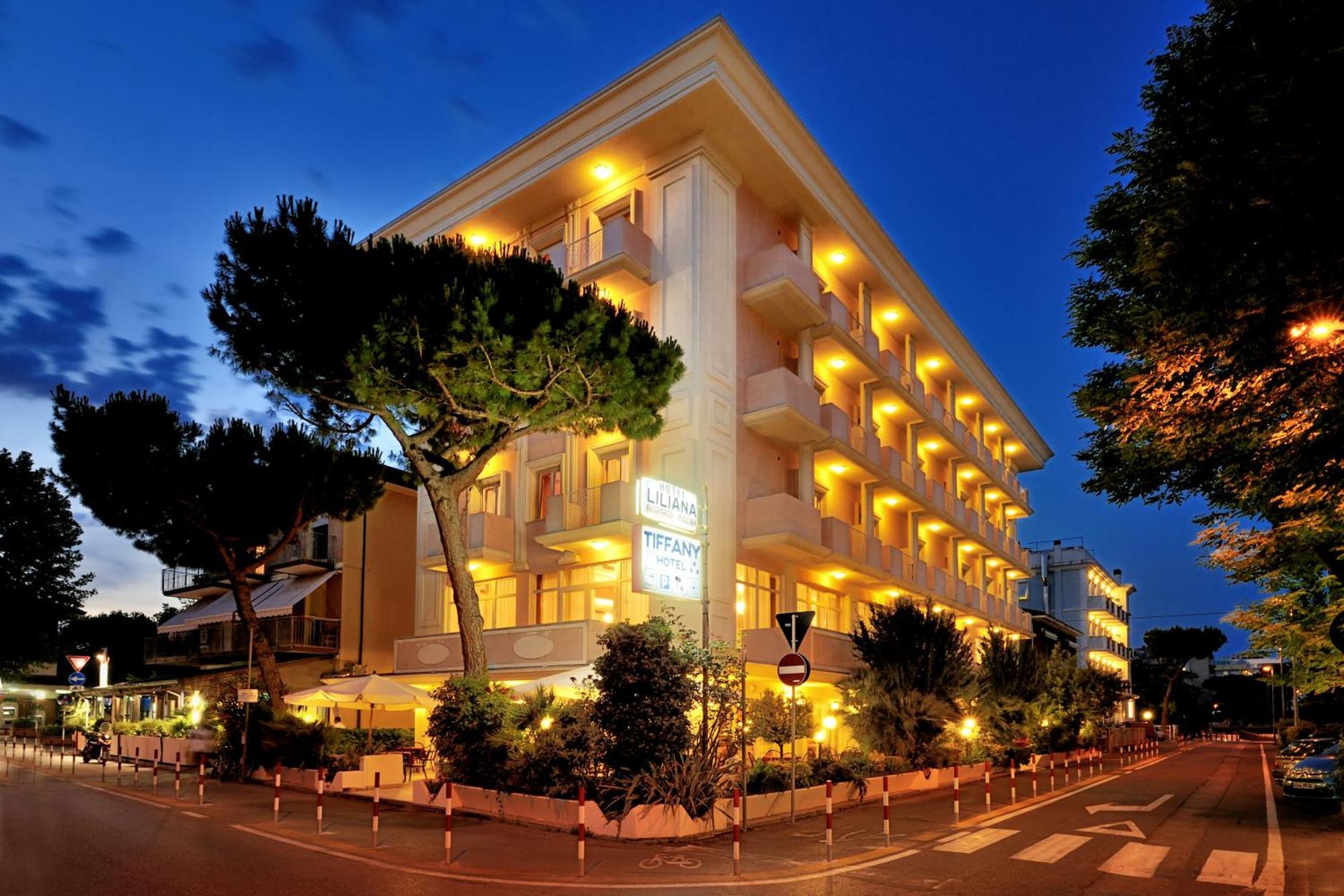 Hotel Tiffany Rimini Exterior photo